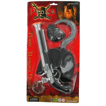 Piraten-Spielset auf Karte - Pirate Weapons (6 Stk.)