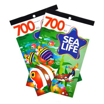 Aufkleber Bücher MODELL: SEA LIFE (12p).