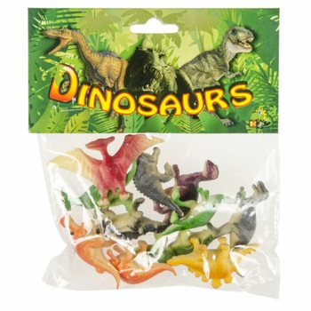 12-teiliges Dinosaurier Spielfiguren-Set in Packung (6 Stk.)