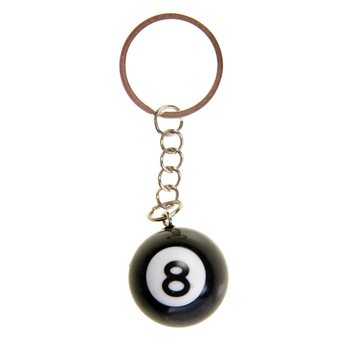 8-BALL BILLARDKUGEL-SCHLÜSSELANHÄNGER (48 Stück)