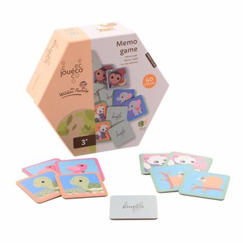 JOUECO - DAS WILDIES FAMILIEN-MEMORYSPIEL - Geeignet für Kinder ab: 24 Monaten (1.)