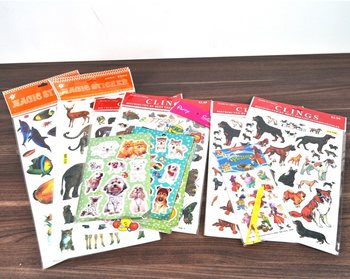 REST SORTIERTES STICKER BOGEN (32st.)