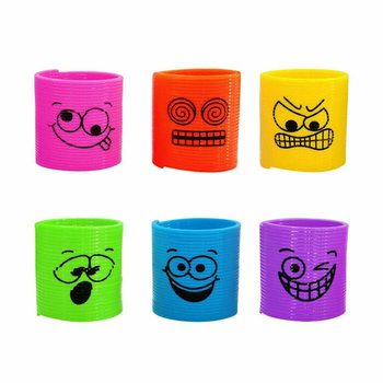 MINI FUNNY FACES REGENBOGENSPIRALEN Ø3.5 CM (6 Stk.)