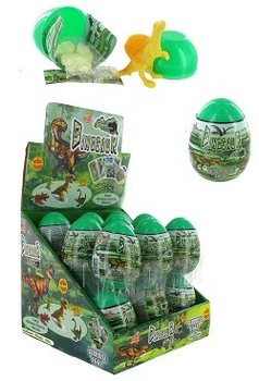 Überraschungsei mit Dinosaurier und Süßigkeiten (18 Stk.)