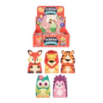 Fingerpuppen Tiere – Fingerfiguren Set (96 Stk.)