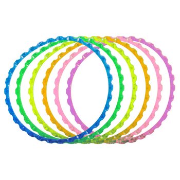 6 Stück Loot Grat BRACELETS mit hellen Farben (12st.)