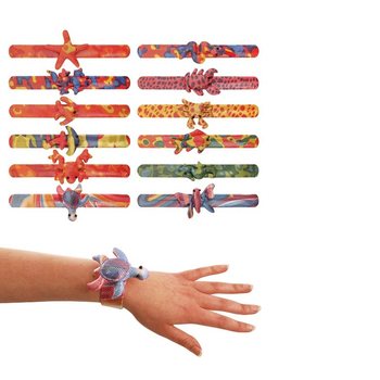 SNAP-ARMBÄNDER / CLIC-ARMBÄNDER MIT TIEREN (12 St.)