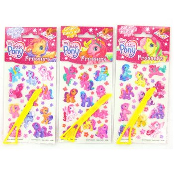 MY LITTLE PONY RUBBELBILDER / STICKER (24 Stk.)