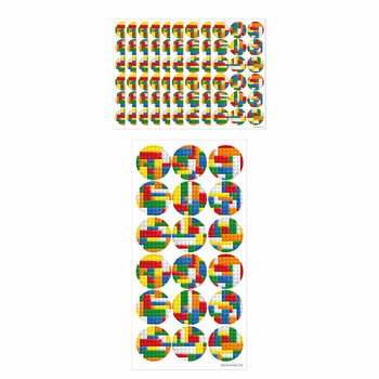 Fun Sticker - Brickz Bausteine (10 Bögen)