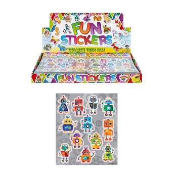 FUN STICKER – MODELL: ROBOTER (120 Stk.)