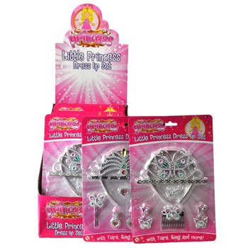 Prinzessin Tiara Set auf Karte (24 Stk.)