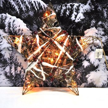 BLINKEN Stern Weihnachtsdekoration 45 CM. (2st.)