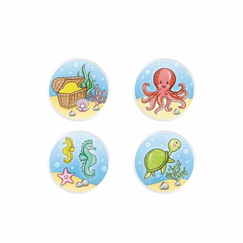 MIX SEA LIFE / MEERESTIERE - FLUMMIS Ø3.3 cm (100 Stk.)