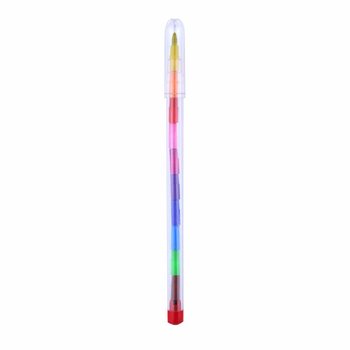 Stapelbarer Wachsmalstift - Buntstifte-Stift (24 Stk.)