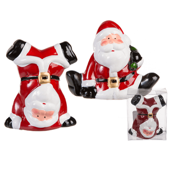 KERAMISCHE WEIHNACHTEN IN GIFTBOX, Ca. 9 cm. (24st.)