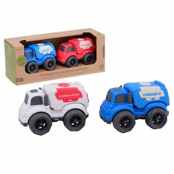 JOUECO - BIO NOTDIENSTE AUTO SPIELSET - Geeignet für Kinder ab: 18 Monaten (1.)