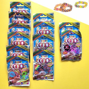 CRAZE LOOPS LOOM - BLINDBAGS - IM DISPLAY (12 Stk.)