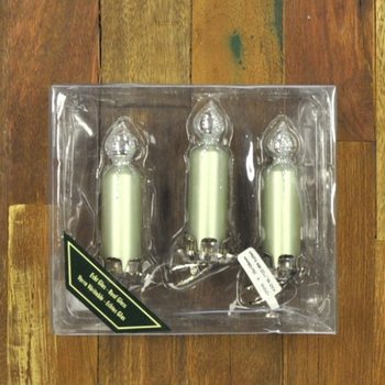3 Weihnachtsbaum-Deko-Kerzen auf Clip (6er-Pack)