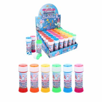 Meerjungfrau Seifenblasen 50ml mit Geduldsspiel (Display 36 Stk.)