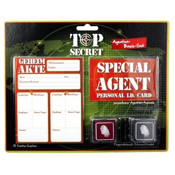 TOP SECRET - SPEZIALMITTEL, FINGERDRUCKSATZ (12-tlg.)