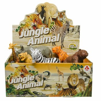GROßE WILDTIERE - SPIELFIGUREN IM DISPLAY (12 Stk.)