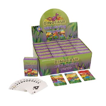 MINISPIELKARTEN - MODELL: DINOSAUR IN DISPLAY (24 Stk.)