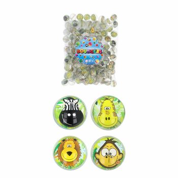 Mix Dschungeltiere Flummis - Ø 3,3 cm (100er-Pack)