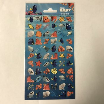 Aufkleber: DISNEY FINDING DORY, Dim. 20 x 10 cm. (10 stücke)