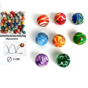 MIX Loot STUITERBALLEN - Ø 3 cm. (48pcs.)