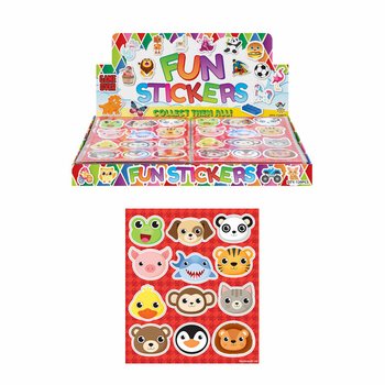 FUN STICKERS - MOTIV: TIERE (120 Stk.)