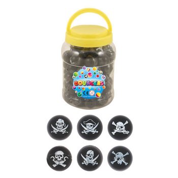PIRATES STUITERBALLEN ø3.3 CM. IN POT (72st).