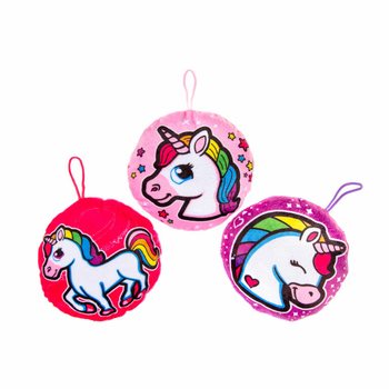 PLUSH UNICORN / UNICORN - 13 cm. (24 Stück)