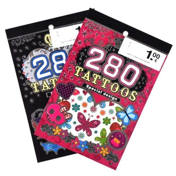 Tattoo-Aufkleber Bücher mit STICKERS 280 (24st).