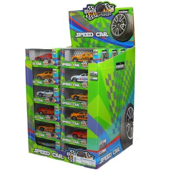 METALL-SPIELZEUGAUTOS MASSSTAB 1:64 (48 Stk.)