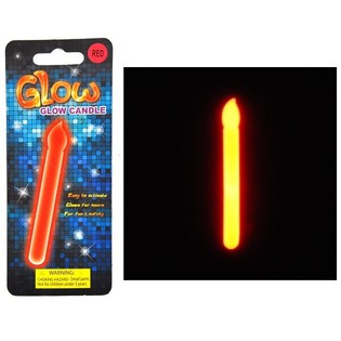 Knicklichter in Kerzenform - Glow in the Dark (24 Stk.)