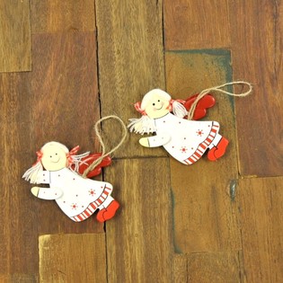 Item.nr: 552 483 - Weihnachtsdekoration KLEIDUNGZEILE (12pcs)