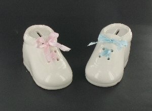 Babyschuh-Sparbüchse (6 St.)