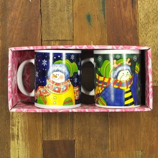 2er-Set Weihnachtsbecher