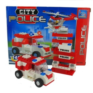 BRICKS POLIZEI BAUSTEINE (2 Stk.)