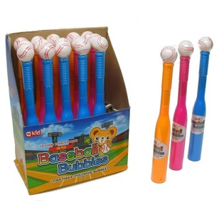 SEIFENBLASEN BASEBALLSCHL&Auml;GER (18 Stk.)