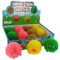 SQUISHY FARM GRITTERS (12 Stk.)