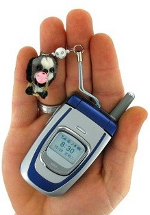 Handy-Anh&auml;nger Hund (12 Stk.)