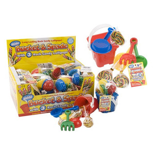 Strand-Set mit Süßigkeiten im Display (12 Stk.)