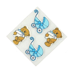 Deko-Aufkleber - Baby Blau (20er-Set)