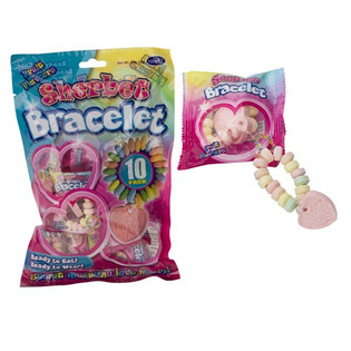 Schleckbrause-Armbänder - 10 Stück 12g im Beutel (12er-Set)