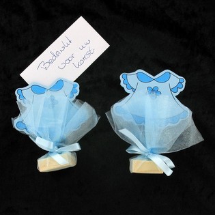 FOTOCLIP-HALTER - BABY BLAU (12 Stk.)