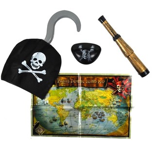4-teiliges Piraten-Spielset (24 Stk.)