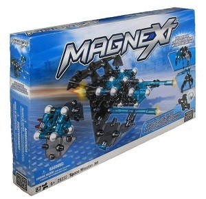 MEGABLOKS MAGNEXT SPACE MISSION JET - 29332 Magnet-Bausatz