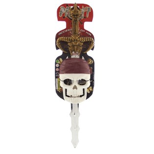 Piratenmaske mit gro&szlig;em Schwert (6 Stk.)