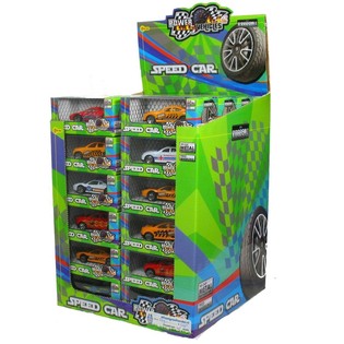 METALL-SPIELZEUGAUTOS MASSSTAB 1:64 (48 Stk.)